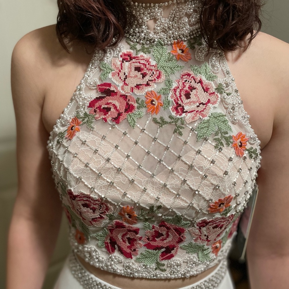 2 piece Sherri Hill Prom or Pageant Dress